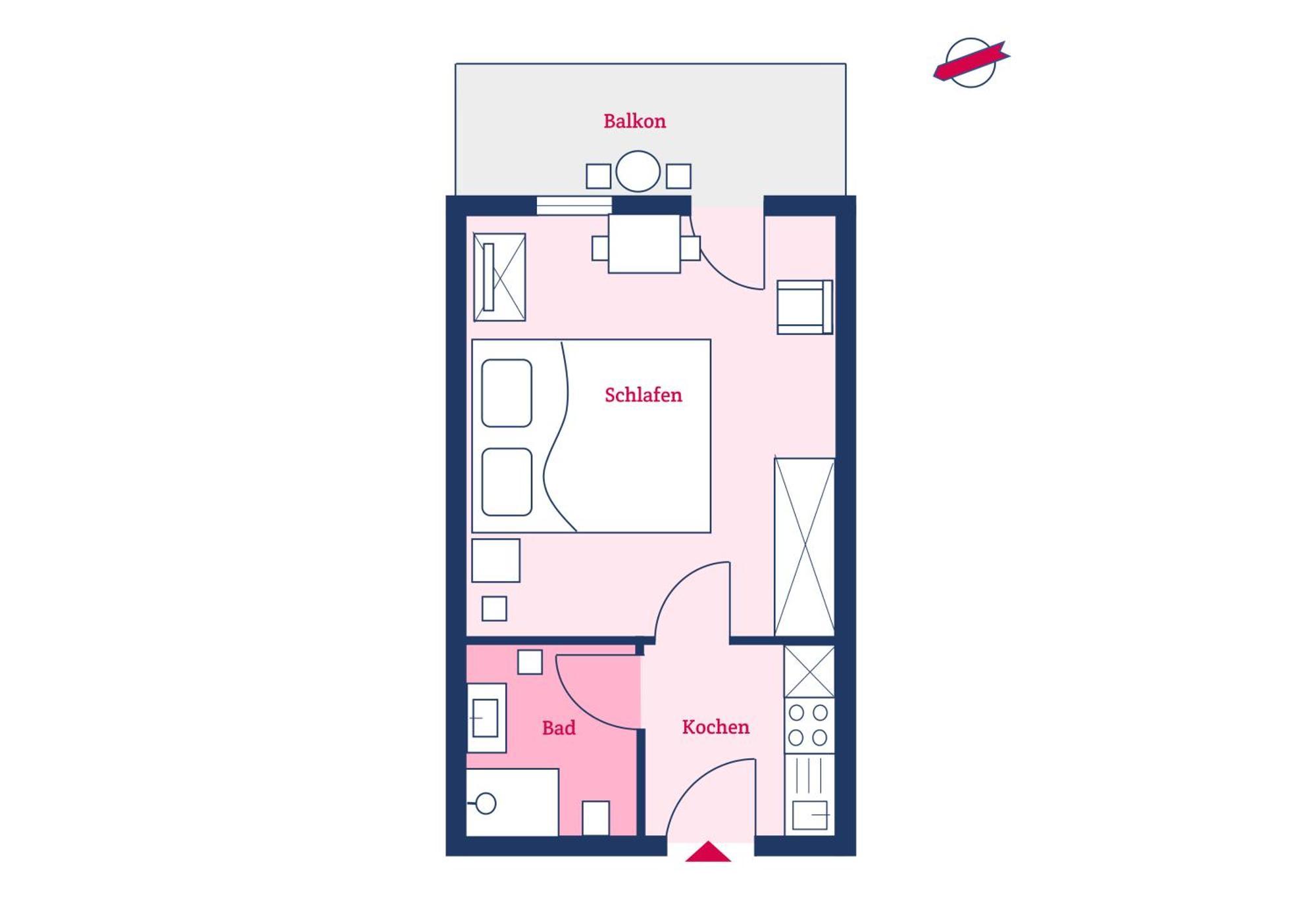 Nordland Appartements Wohnung Langeland Wyk auf Fohr Bagian luar foto